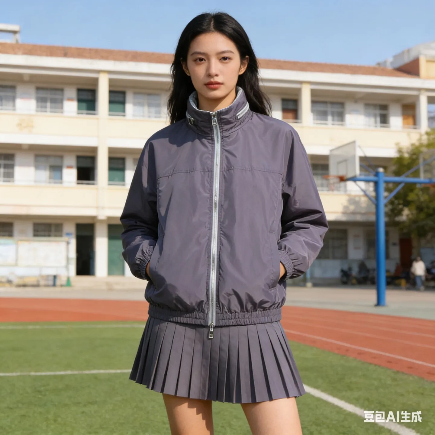 Louis Vuitton/Louis Vuitton 26ss presbyopic double-sided hooded thin coat